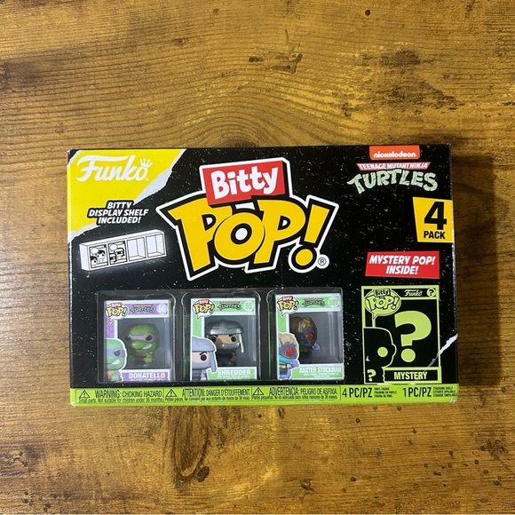 Funko Bitty Pop! - Teenage Mutant Ninja Turtles NIB - Picture 1 of 3